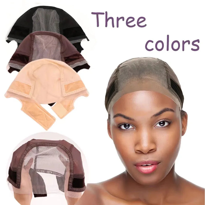 Verstellbare Lace-Wig-Cap mit Samtgriff