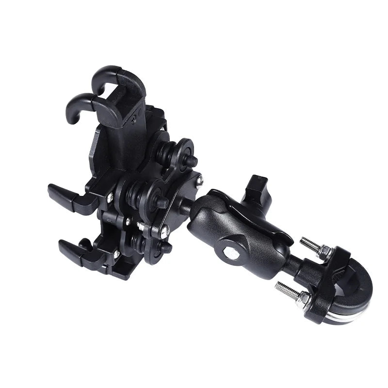 Shock-Absorbing Motorcycle Phone Mount