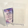 A clear plastic package containing 60 holographic heart-shaped art sleeves for trading cards.