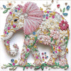 Enchanting Elephant and Flower Diamond Painting Kit