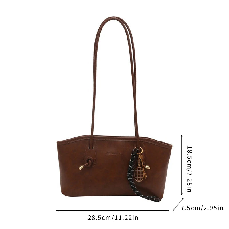 Retro Tote Bag - Large Capacity Casual Shoulder Bag