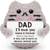 Handmade Crochet Pocket Hug Doll with Custom Message