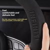 Carbon Fiber Leather Steering Wheel Cover for Infiniti Models
