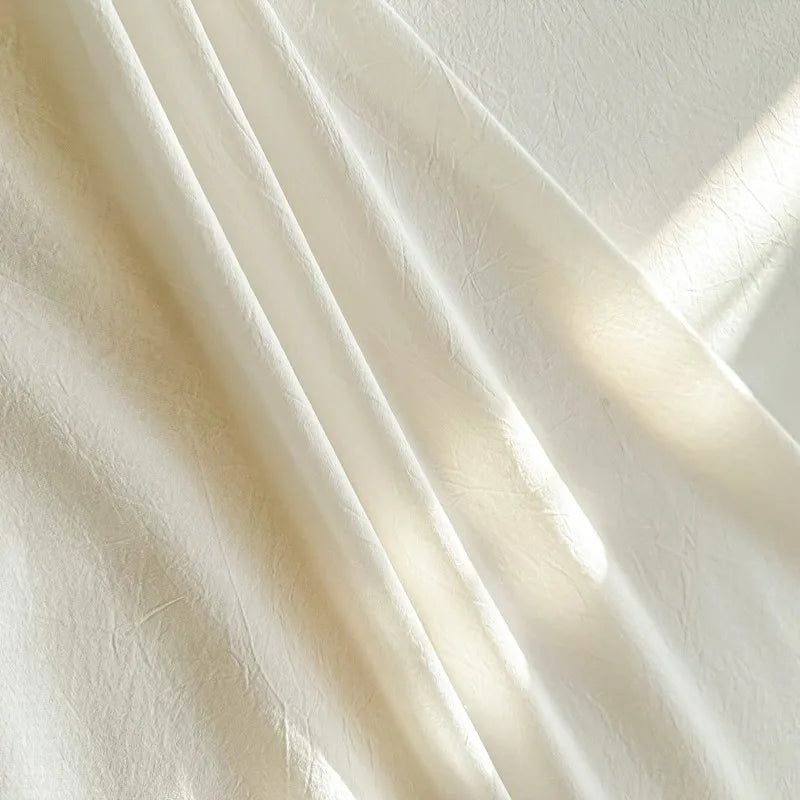 Organic Cotton Percale Bed Sheet Set with Pillowcases