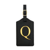 PU Leather Luggage Tag with Privacy Cover