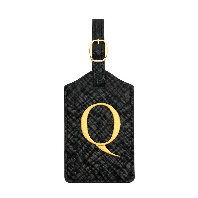 PU Leather Luggage Tag with Privacy Cover