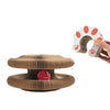 Foldable Cat Scratcher with Bell & Interactive Ball