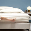 100% Bamboo Bed Sheet Set with Deep Pocket Fitted Sheet