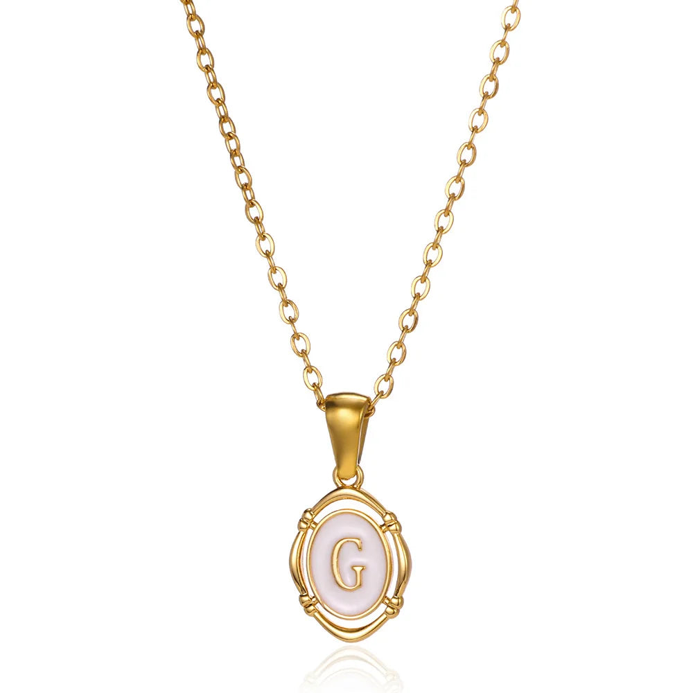 Collier Lettre Initiale Personnalisé