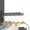 Wall-Mounted Foldable Clothes Drying Rack