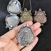 Retro Bronze Mini Locket Pendant