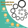 Premium Rubber O-Ring Assortment Kit - 20 Sizes, 1020 Pieces