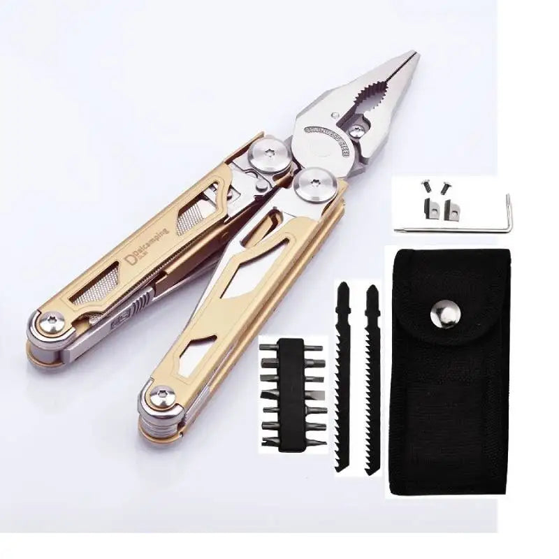 Folding Multi-Tool Pliers with 20-In-1 Functions