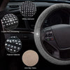 Sparkling Rhinestone Steering Wheel Cover