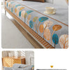 Chenille Jacquard Sofa Cover with Anti-Slip Backing