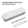 Portable A4 Thermal Printer with Bluetooth