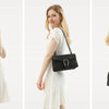 Women's Snake Print PU Leather Crossbody Bag with Chain Strap