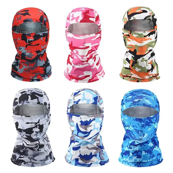 Pasamontañas de Camuflaje para Cubrir Todo el Rostro
