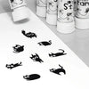 Set de Sellos de Gatitos Negros con 8 Diseños Únicos