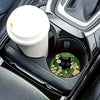 Decorative Cat Flower Car Cup Holder Mat Set