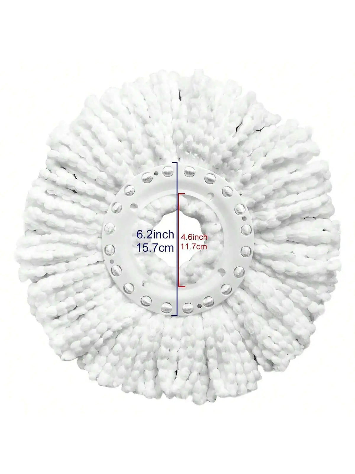 Replacement Microfiber Spin Mop Heads - Universal Fit