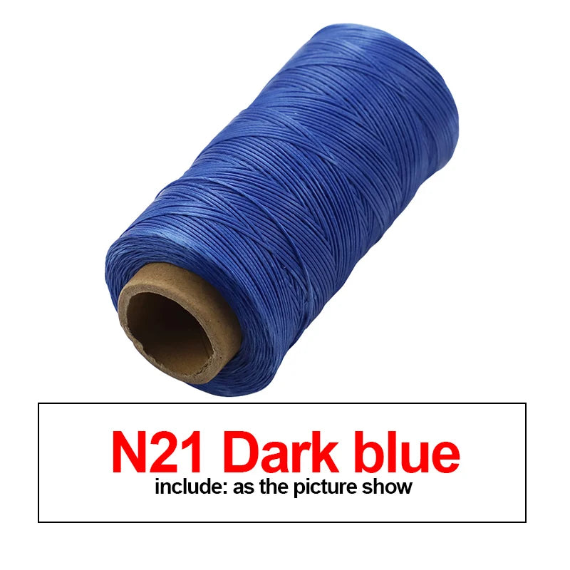 Flat Waxed Thread Spool for Leathercraft and DIY Projects