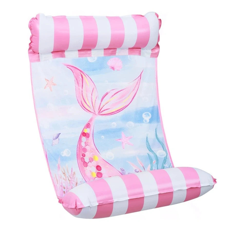 Multi-Use Inflatable Pool Floats and Hammocks