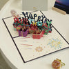 3D Pop-Up Birthday Cake Greeting Card