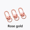 Lobster Clasp Hooks with Swivel Rings for DIY Crafts