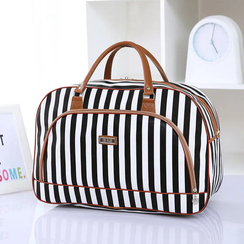 Floral Print Travel Duffle Bag for Women