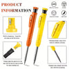 Precision Carpenter's Mechanical Pencil with Integrated Sharpener