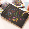 Colorful Magic Scratch Art Book Set for Kids