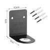 Refillable Matte Black Soap Dispenser with Wooden Tag