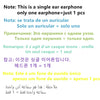 Invisible Wireless Earbuds with Microphone
