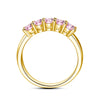 Five-Stone Moissanite Stacking Ring in 14K Gold Filled