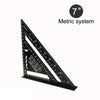7-Inch Aluminum Speed Square with Dual Scale