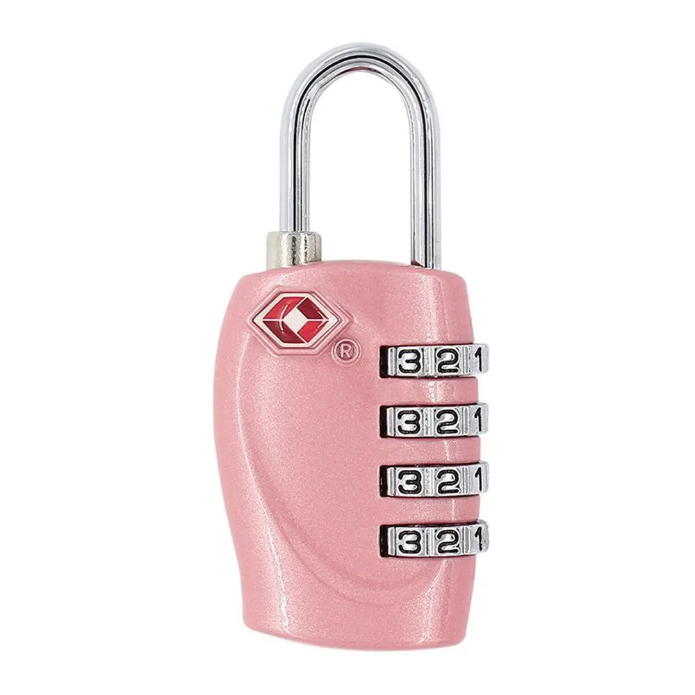 TSA-Approved 4-Dial Combination Travel Lock