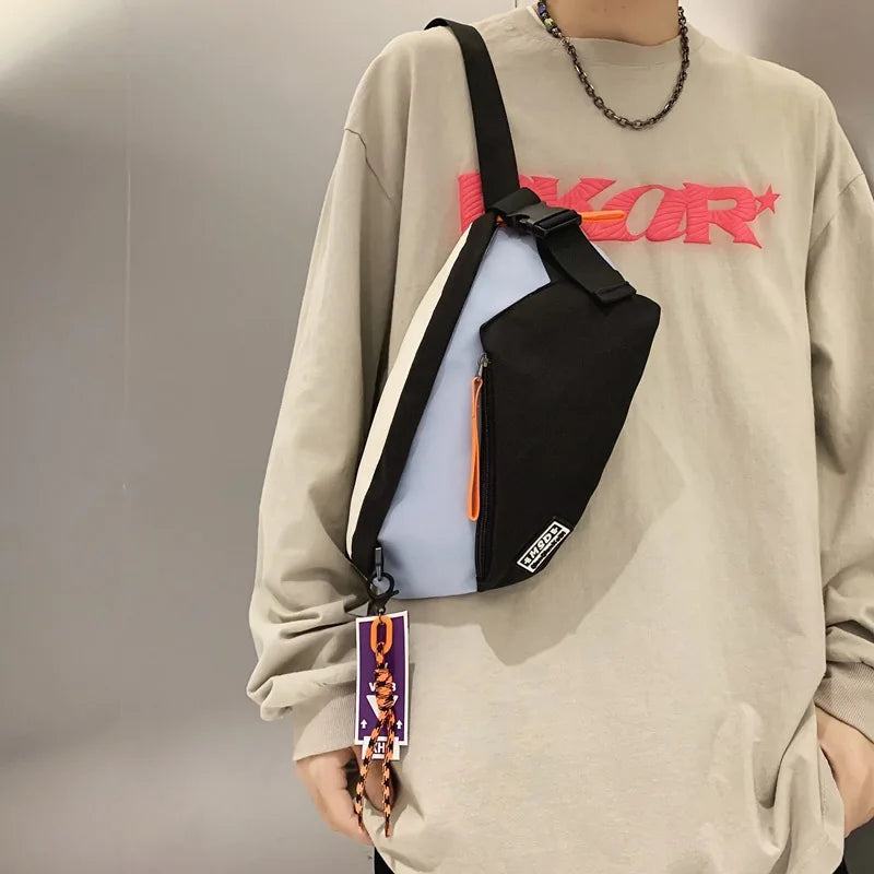 Urban Utility Chest Bag with Phone Pocket