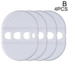 Self-Adhesive Car Door Lock Protective Covers (4-Pack)