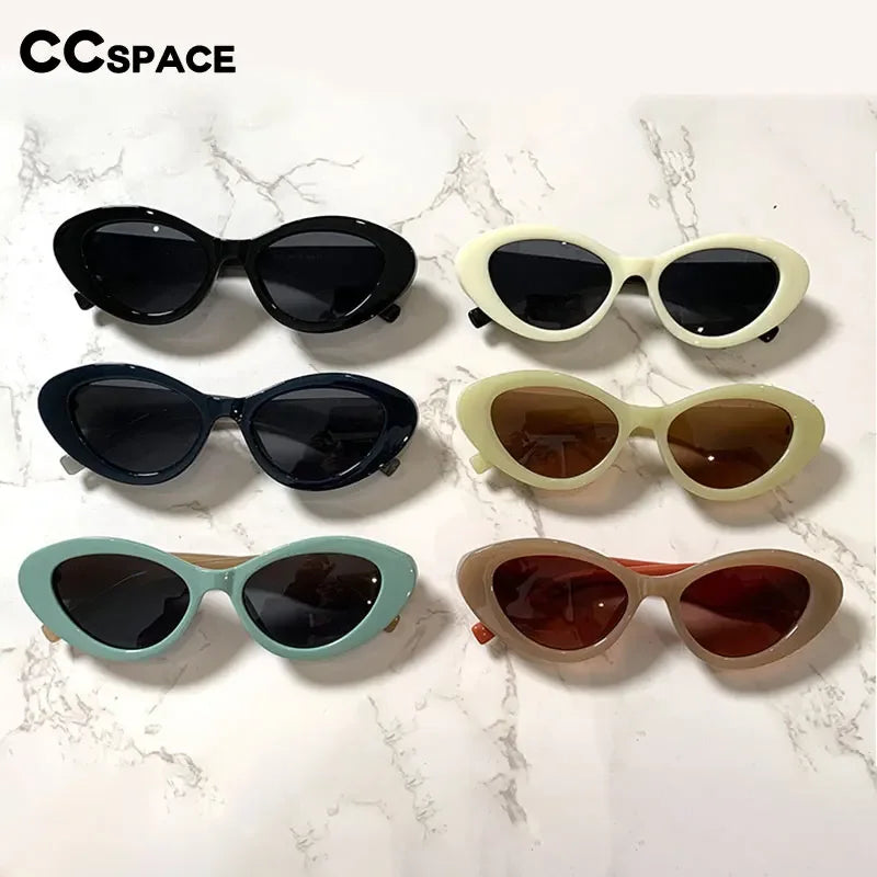 Oval Cat Eye Sunglasses