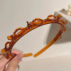 Twist Plait Hair Clip with Headband