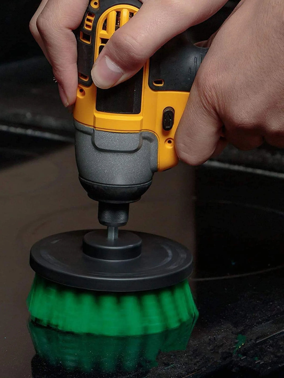 Rotary Drill Brush Cleaning Kit for Deep Scrubbing