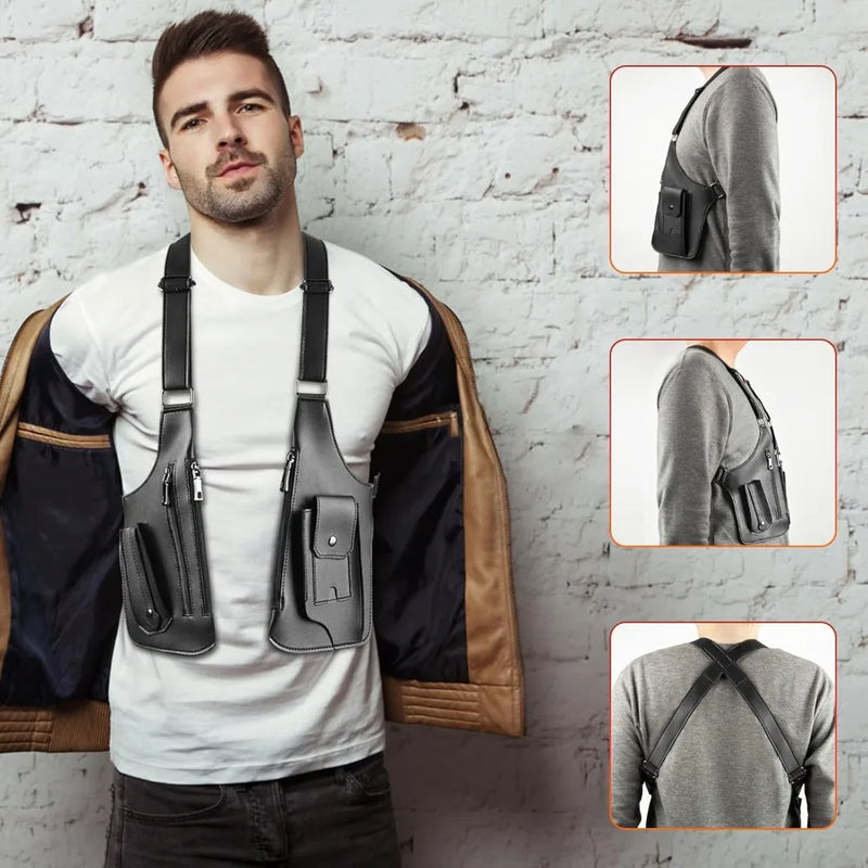 Herren Crossbody-Slingtasche mit verstellbarem Riemen