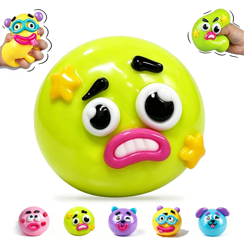 Dog Face Swap Squishy Toy