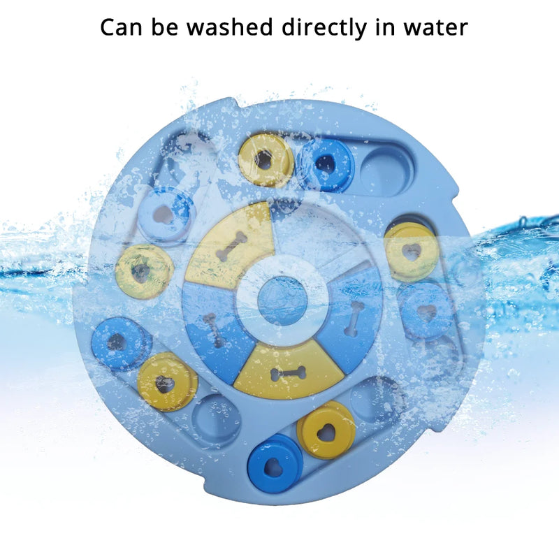 Interactive Dog Puzzle Toy for Slow Feeding & Mental Stimulation