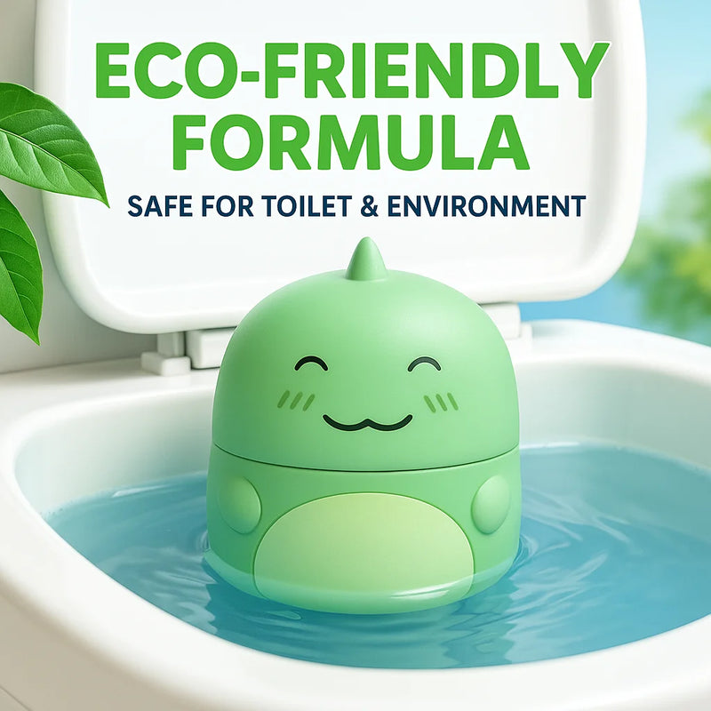 Dinosaur-Shaped Toilet Bowl Cleaner Dispenser