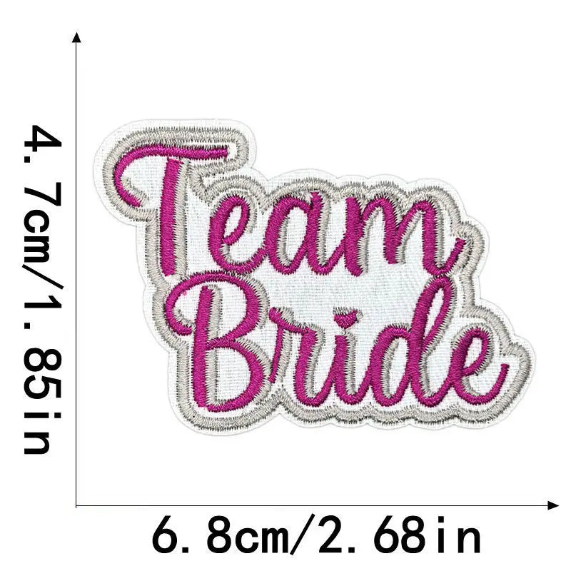Embroidered Iron-On Patch with Cute Emblem Design