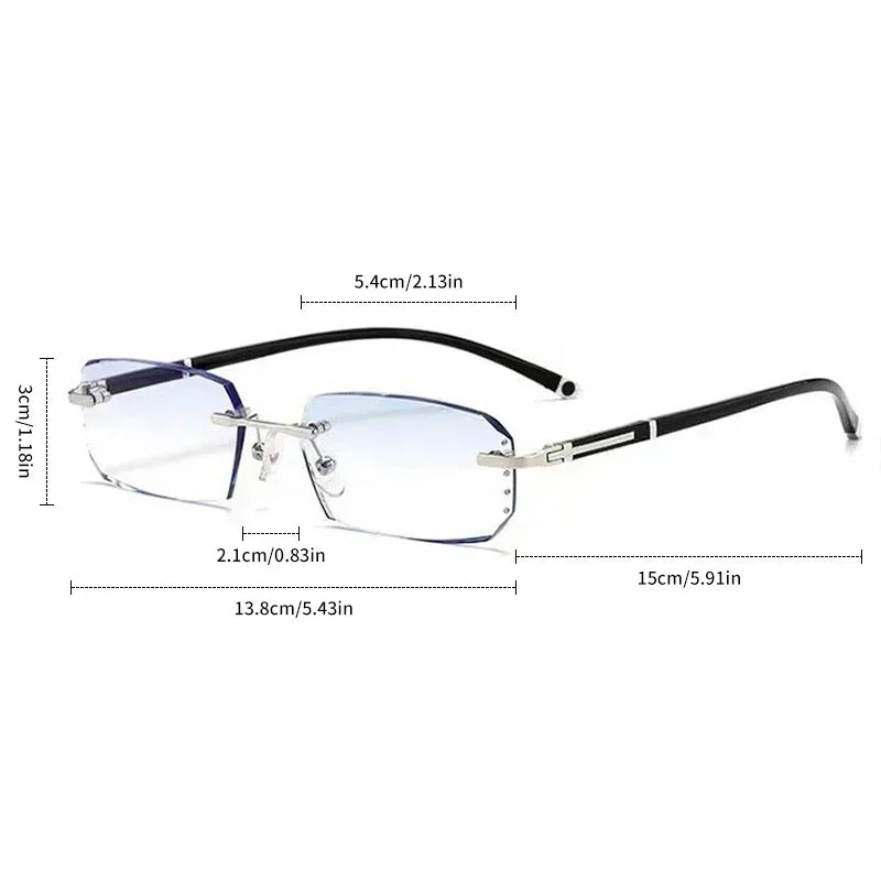 Diamond-Cut Blue Light Blocking Reading Glasses