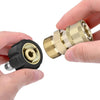 Brass Pressure Washer Quick Connect Adapter