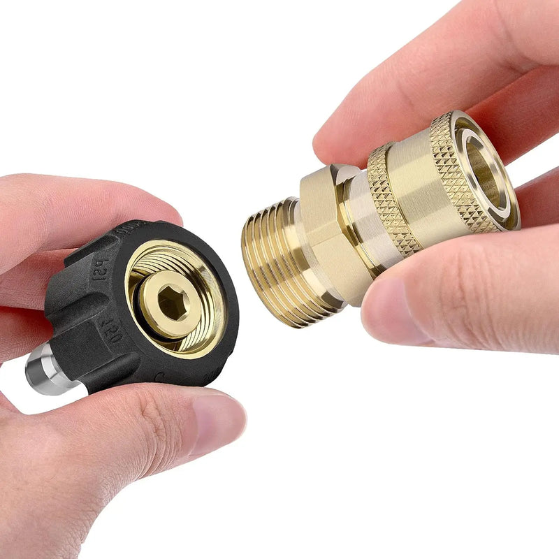 Brass Pressure Washer Quick Connect Adapter